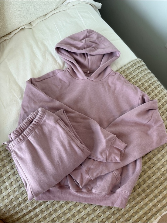 SKIMS Tops - Skims cotton fleece hoodie jogger set